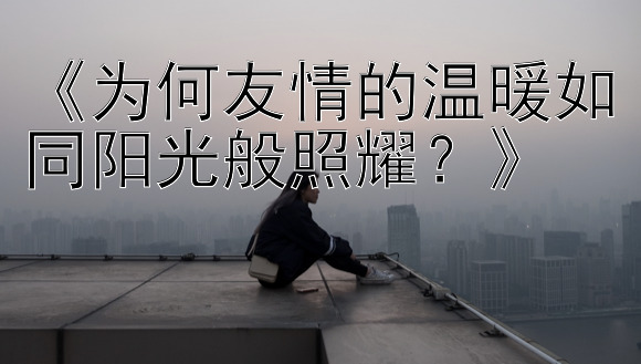 《为何友情的温暖如同阳光般照耀？》