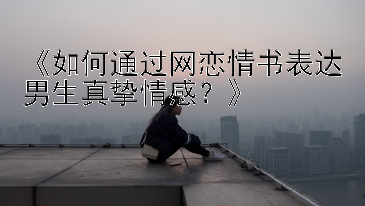 《如何通过网恋情书表达男生真挚情感？》