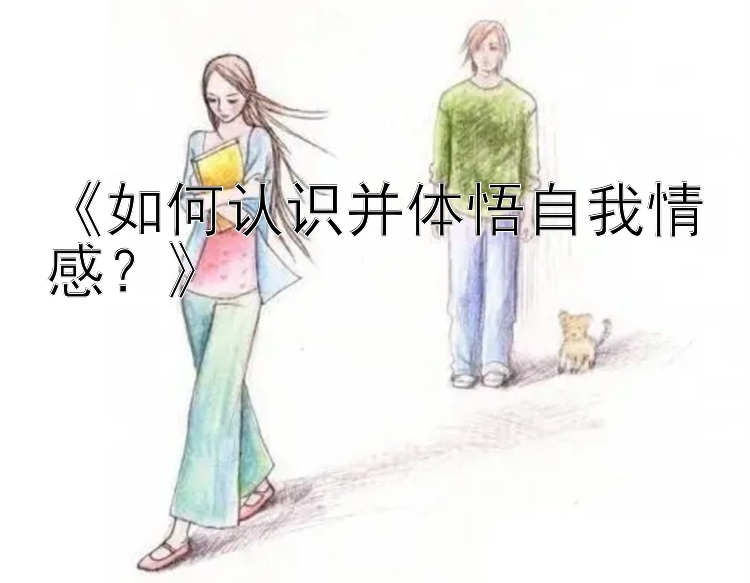 《如何认识并体悟自我情感？》