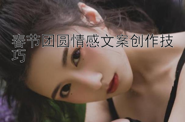 春节团圆情感文案创作技巧